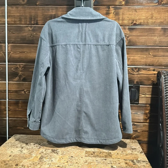 Avec Les Filles Corduroy Shirt Jacket - Picture 6 of 12